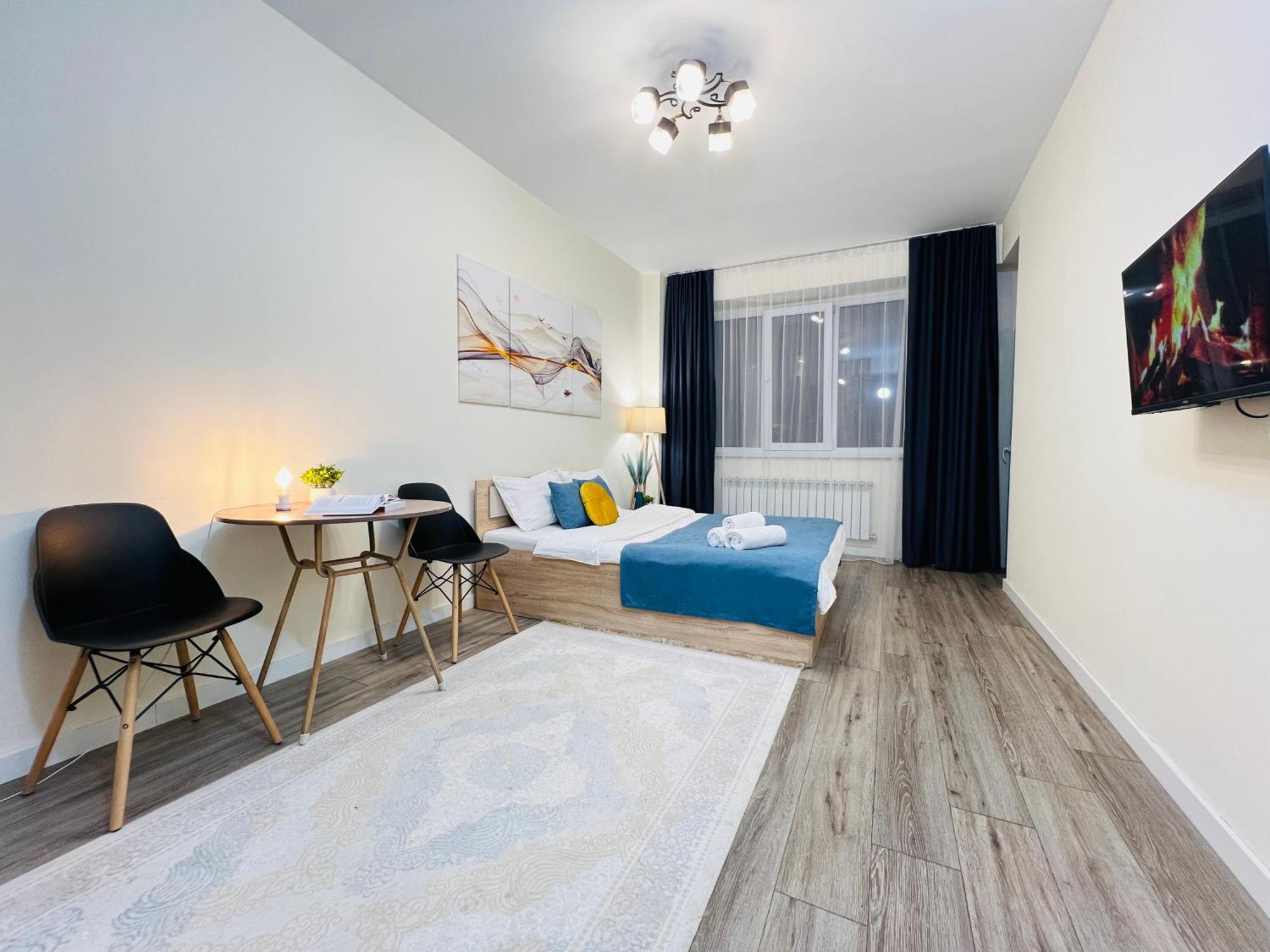 417i3 Sky Blue Sholpan Apartment *